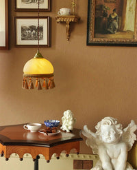 French Tassels Brass Pendant Light - Vakkerlight