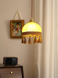 French Tassels Brass Pendant Light - Vakkerlight