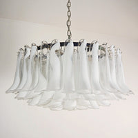 Petals White Murano Chandelier - Vakkerlight