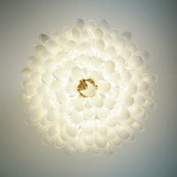 Petals White Murano Chandelier - Vakkerlight