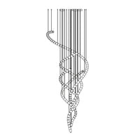 Gabriel Gold Chandelier - Vakkerlight