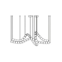 Gabriel Gold Chandelier - Vakkerlight