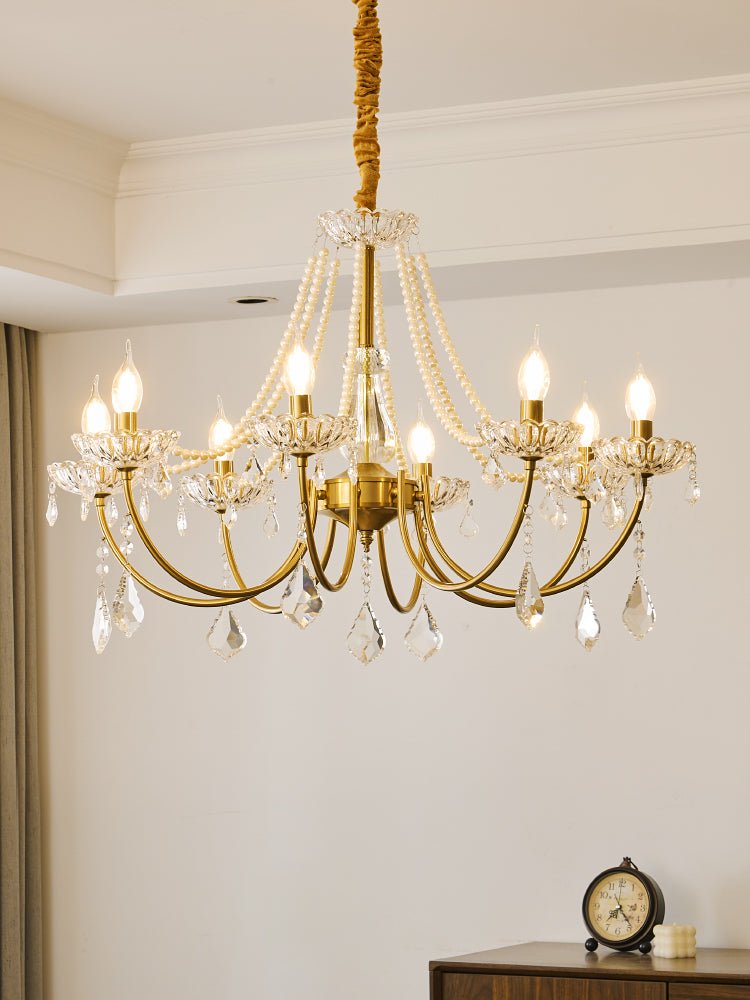 Glamour Pearl Chandelier - Vakkerlight