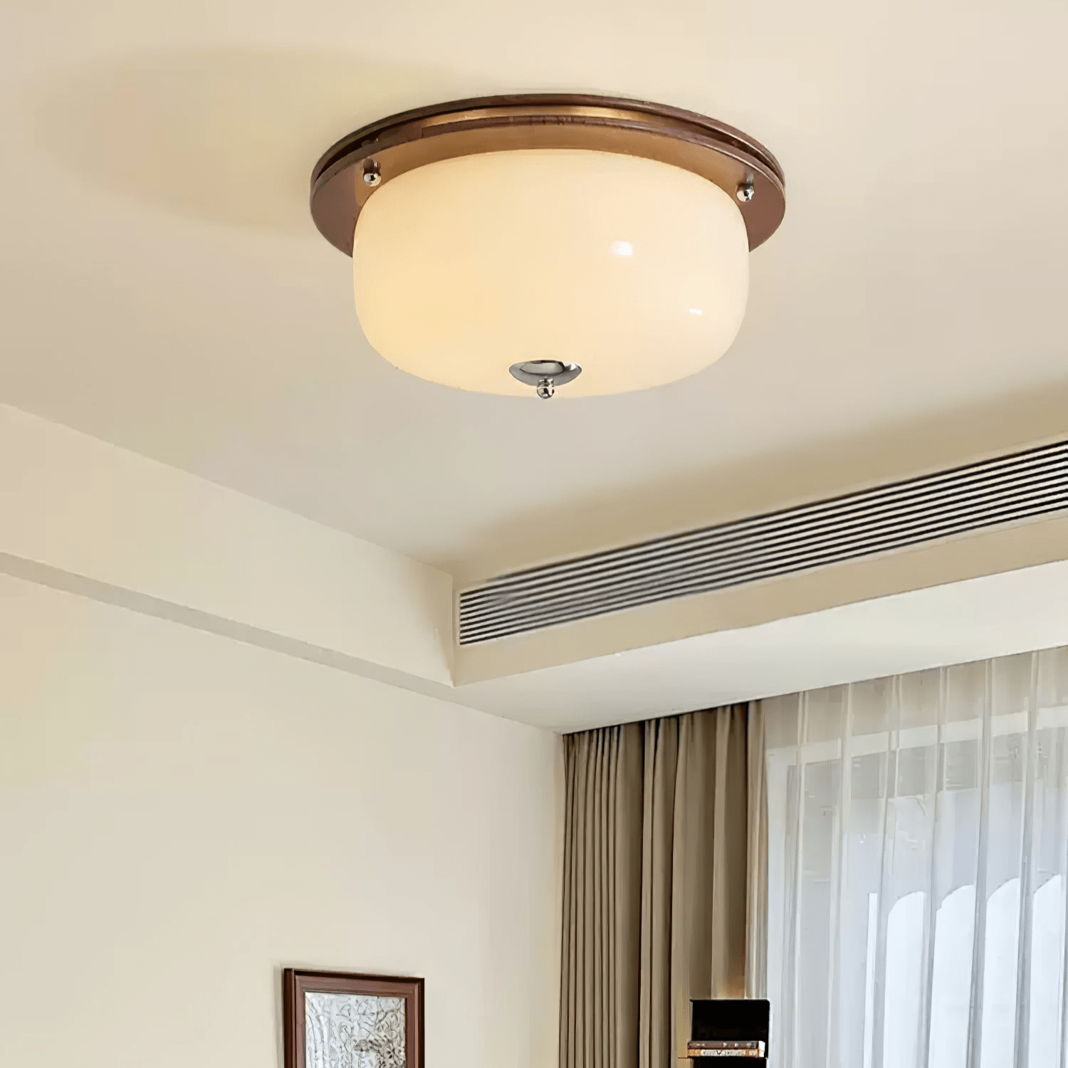 Glass Dome Ceiling Light - Vakkerlight