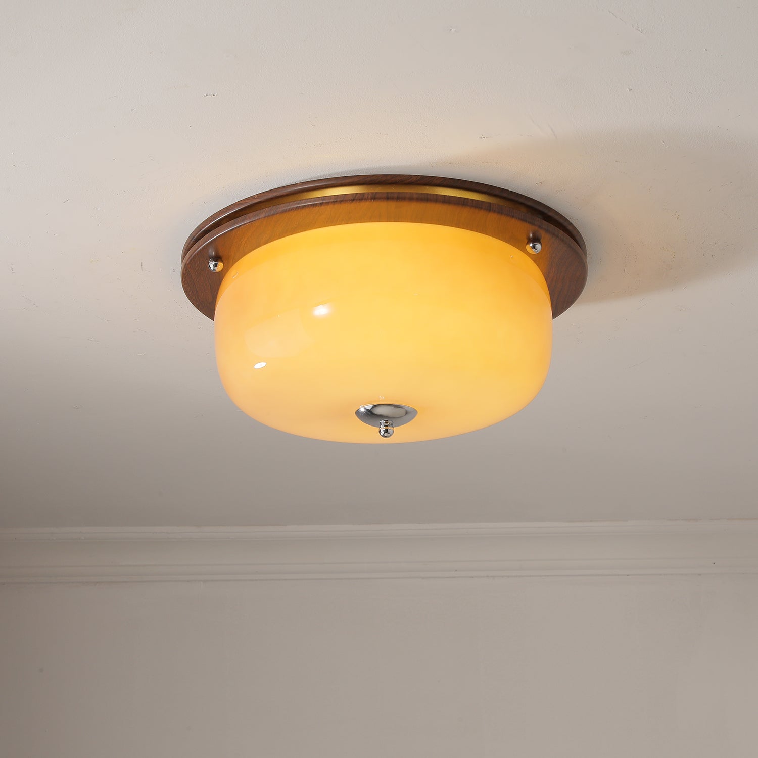 Glass Dome Ceiling Light - Vakkerlight