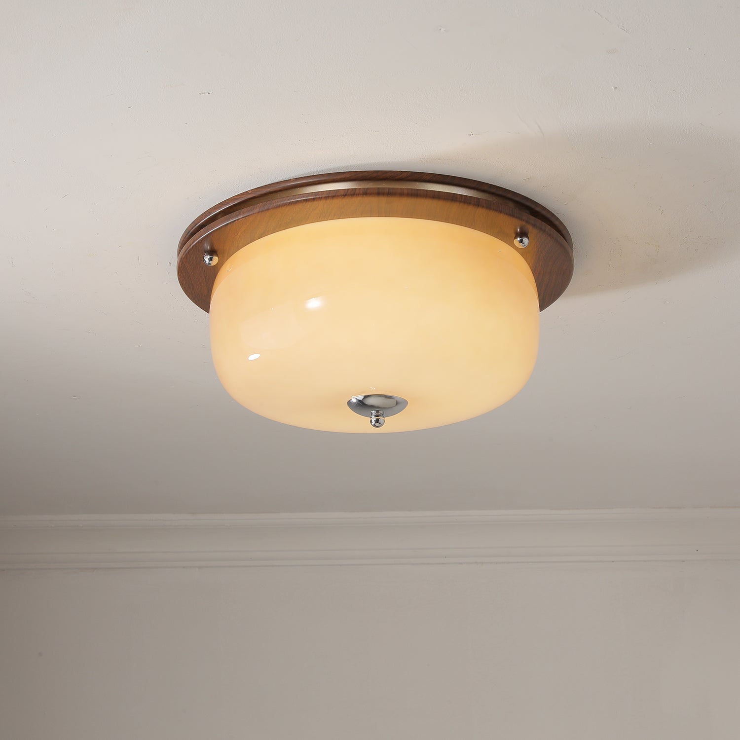 Glass Dome Ceiling Light - Vakkerlight