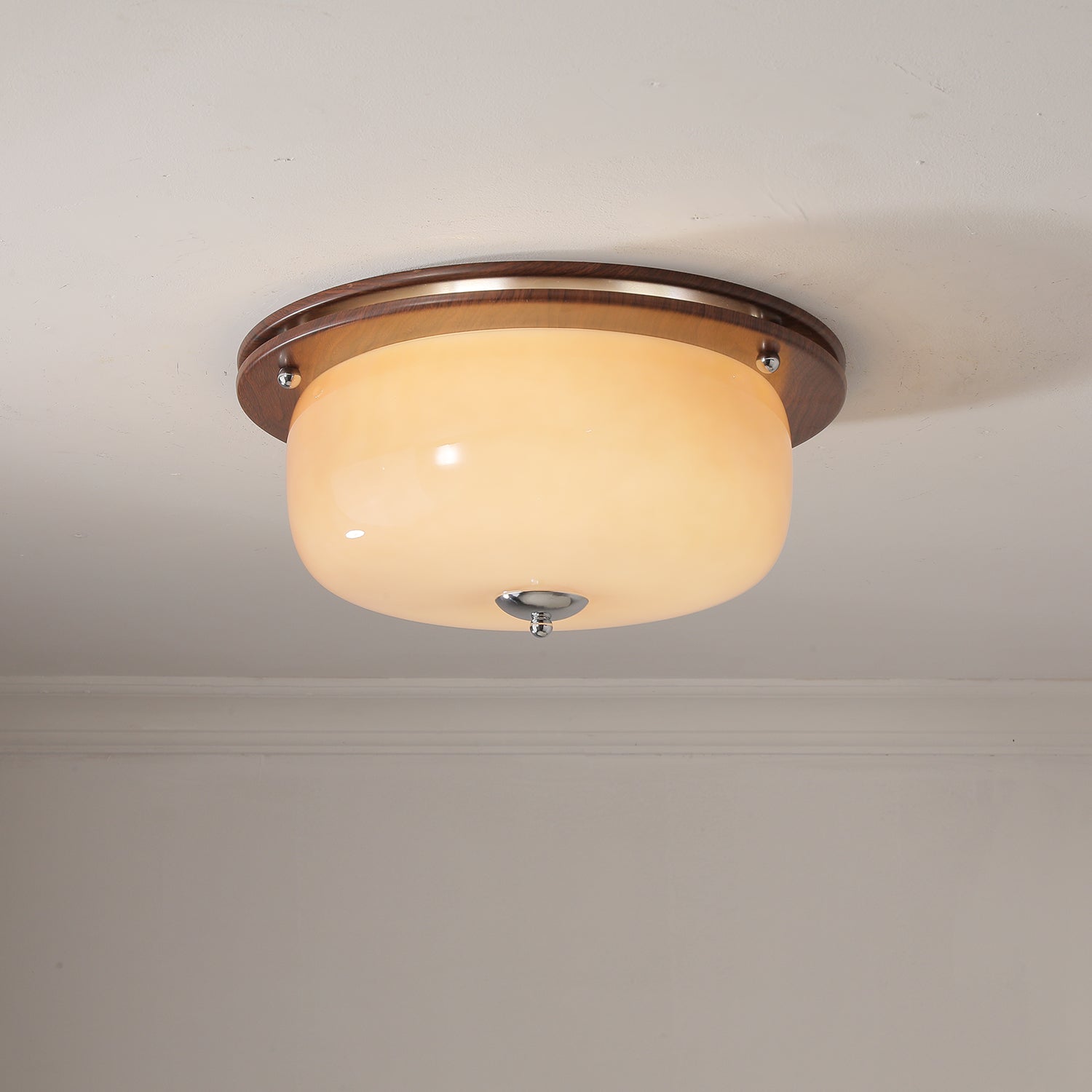 Glass Dome Ceiling Light - Vakkerlight