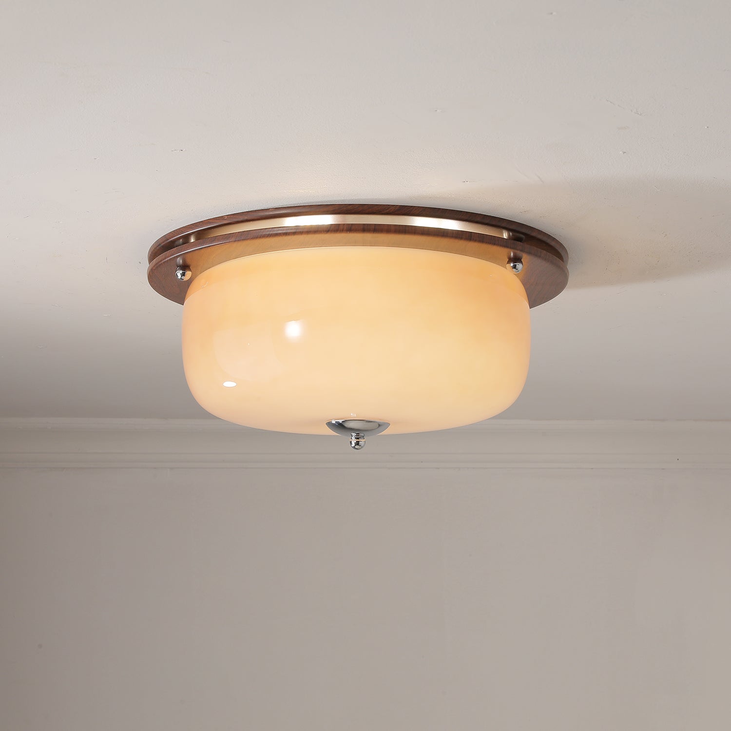 Glass Dome Ceiling Light - Vakkerlight