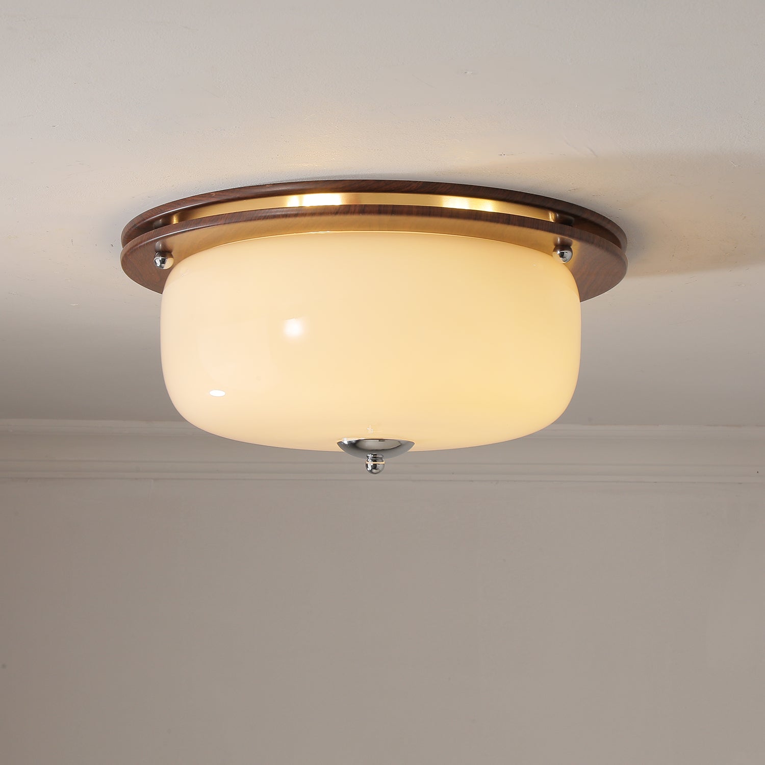 Glass Dome Ceiling Light - Vakkerlight