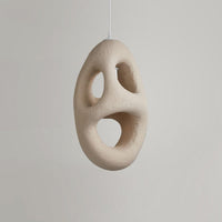 Hand - Built White Pendant Lamp - Vakkerlight