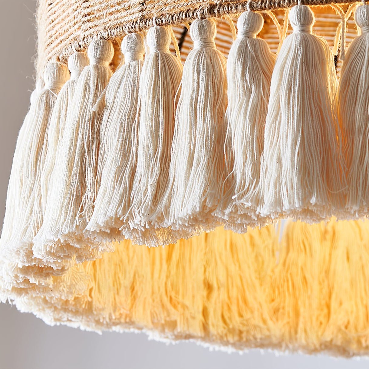 Handwoven Jute Pendant Light - Vakkerlight