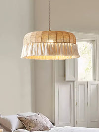 Handwoven Jute Pendant Light - Vakkerlight