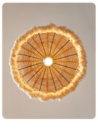 Handwoven Jute Pendant Light - Vakkerlight