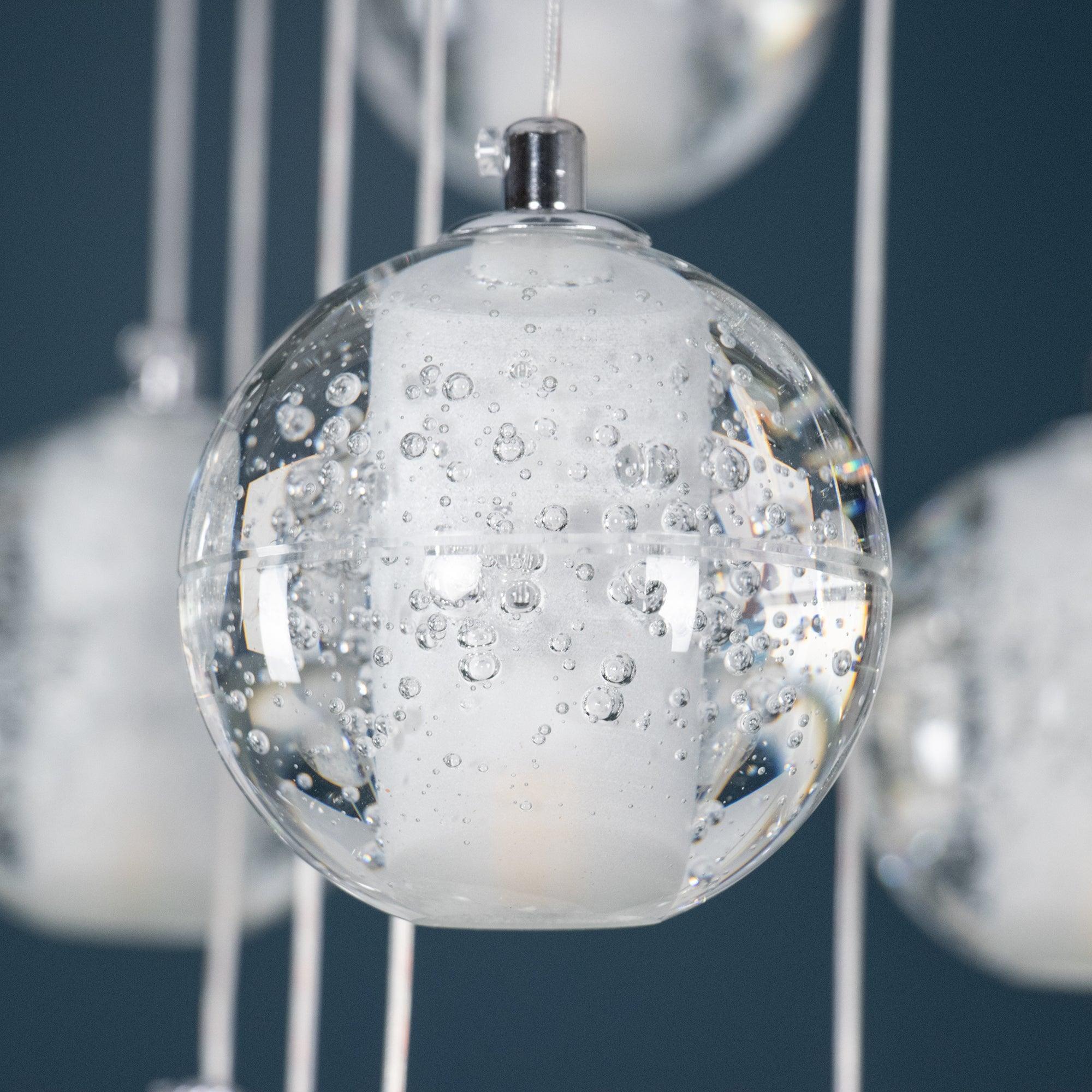 Crystal Bubbles Balls Pendant Lamp - Vakkerlight
