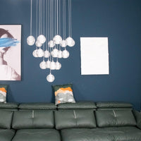 Crystal Bubbles Balls Pendant Lamp - Vakkerlight