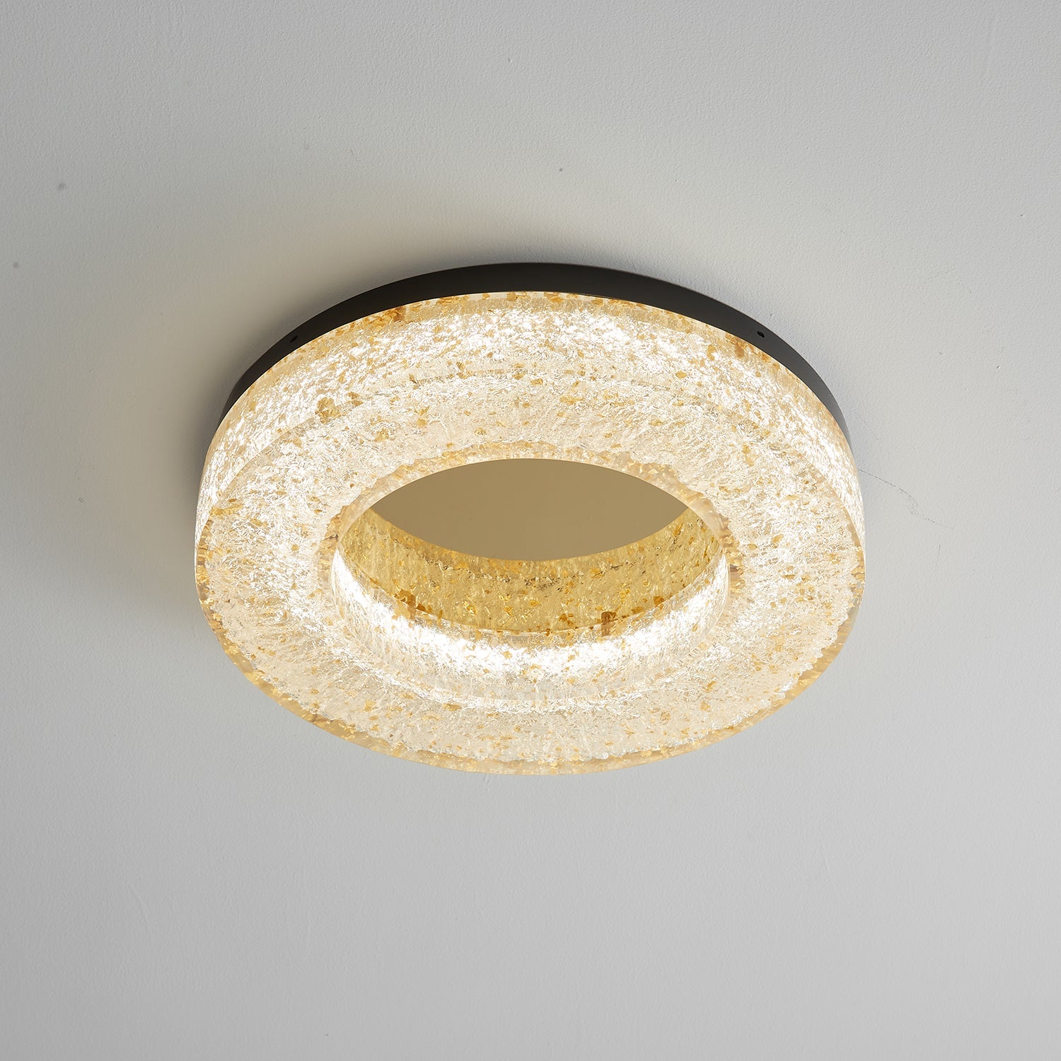 Ice Crack Circle Ceiling Lamp - Vakkerlight