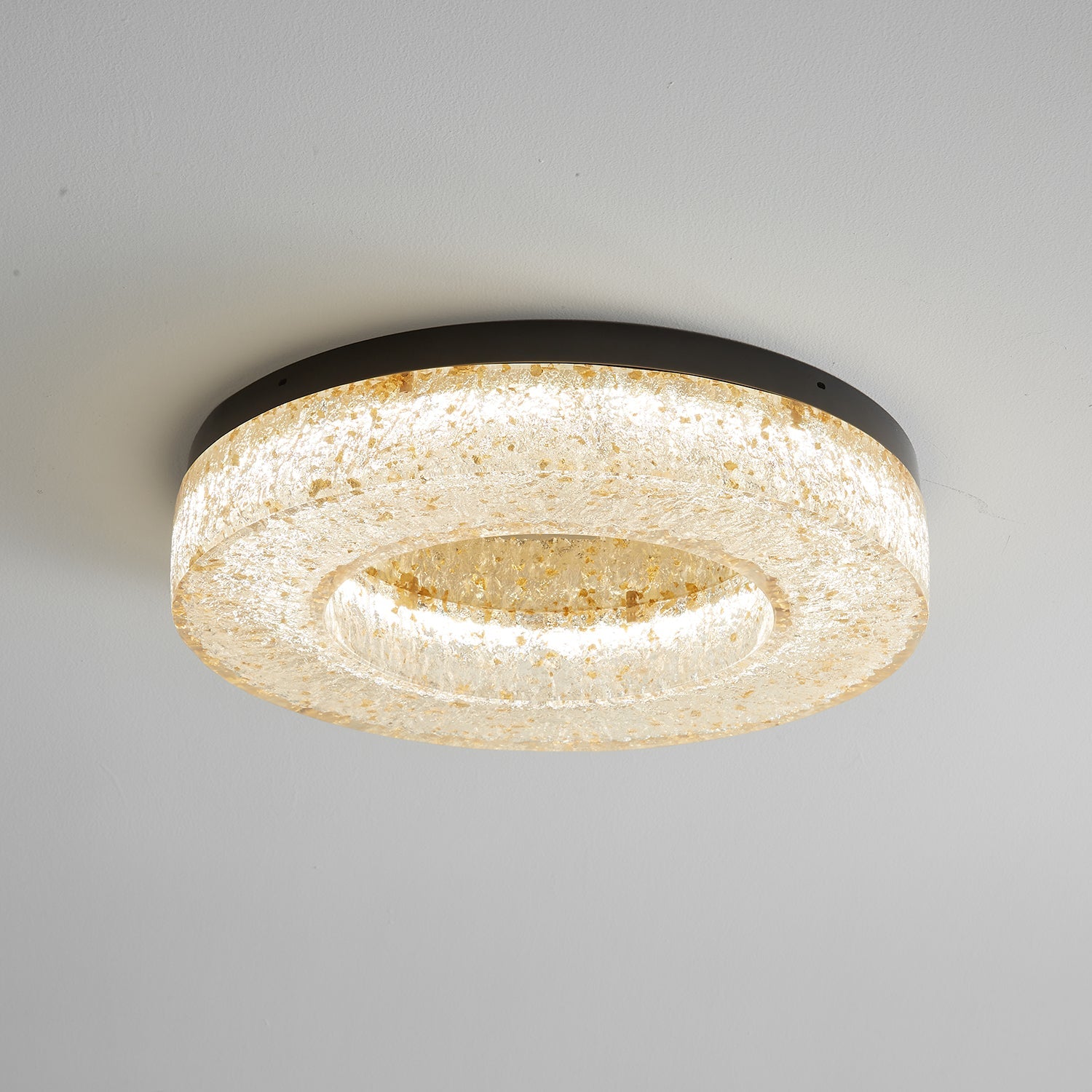 Ice Crack Circle Ceiling Lamp - Vakkerlight