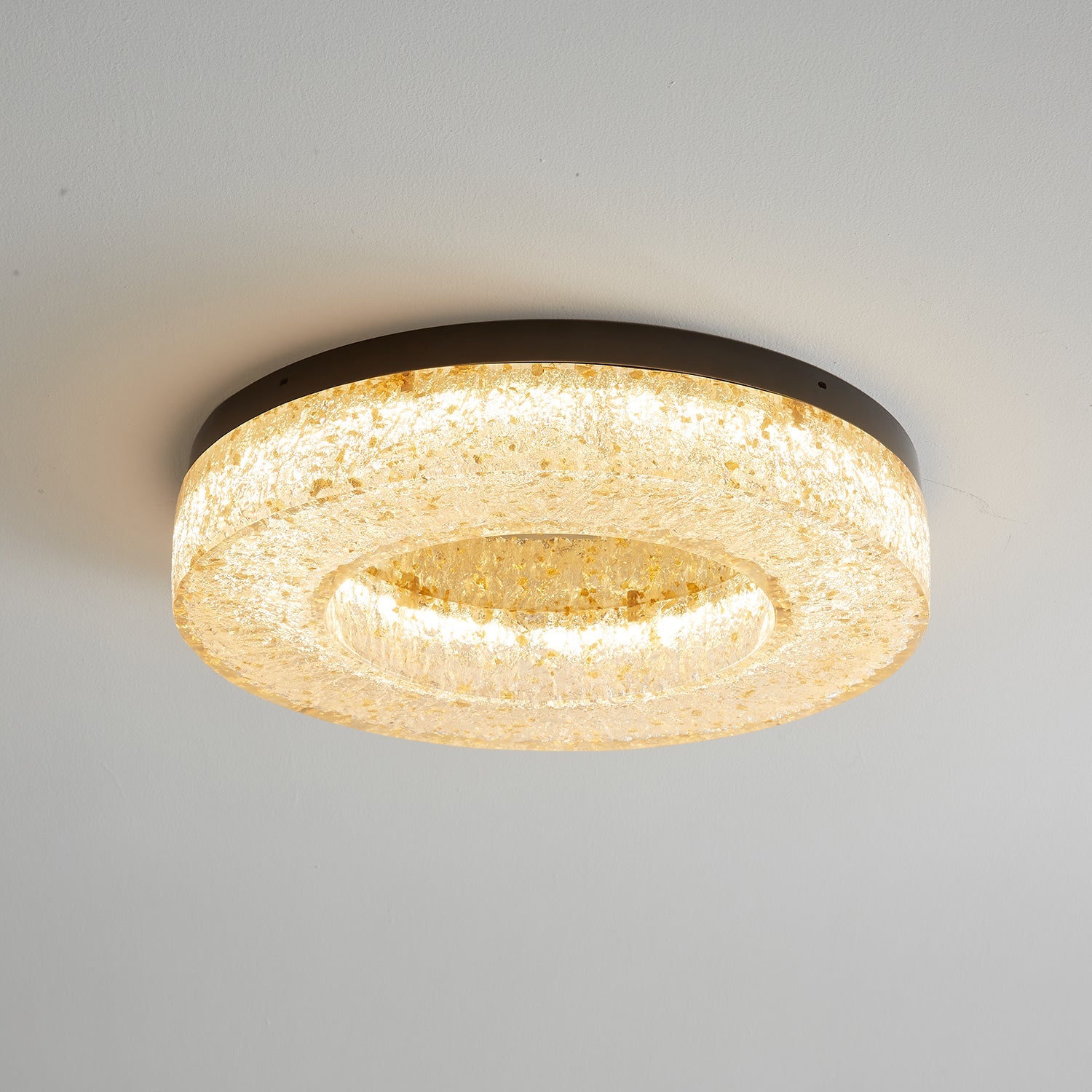 Ice Crack Circle Ceiling Lamp - Vakkerlight