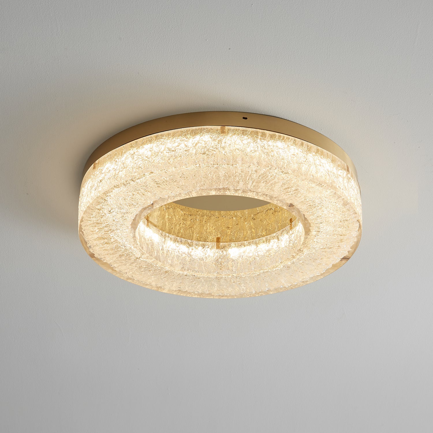 Ice Crack Circle Ceiling Lamp - Vakkerlight