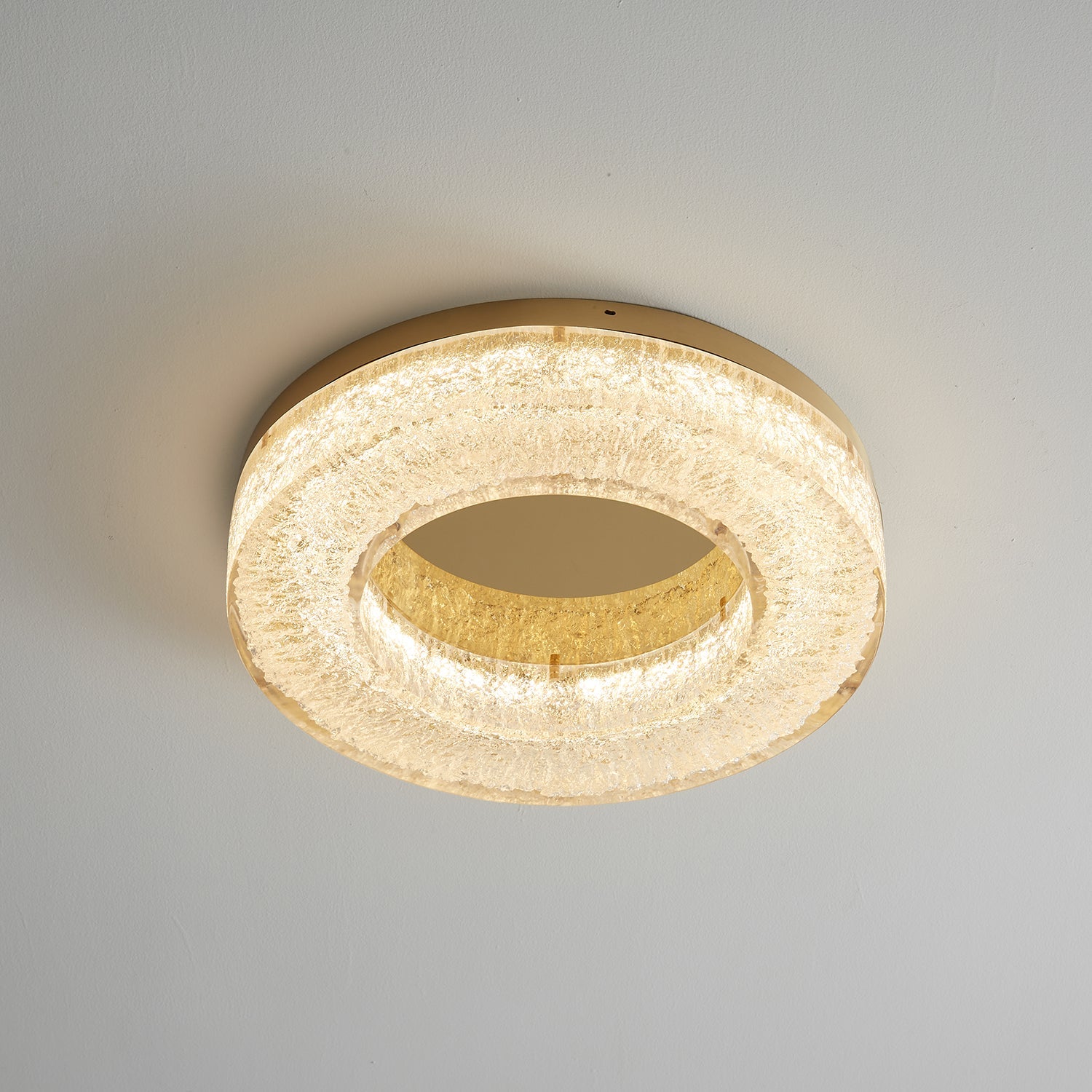 Ice Crack Circle Ceiling Lamp - Vakkerlight