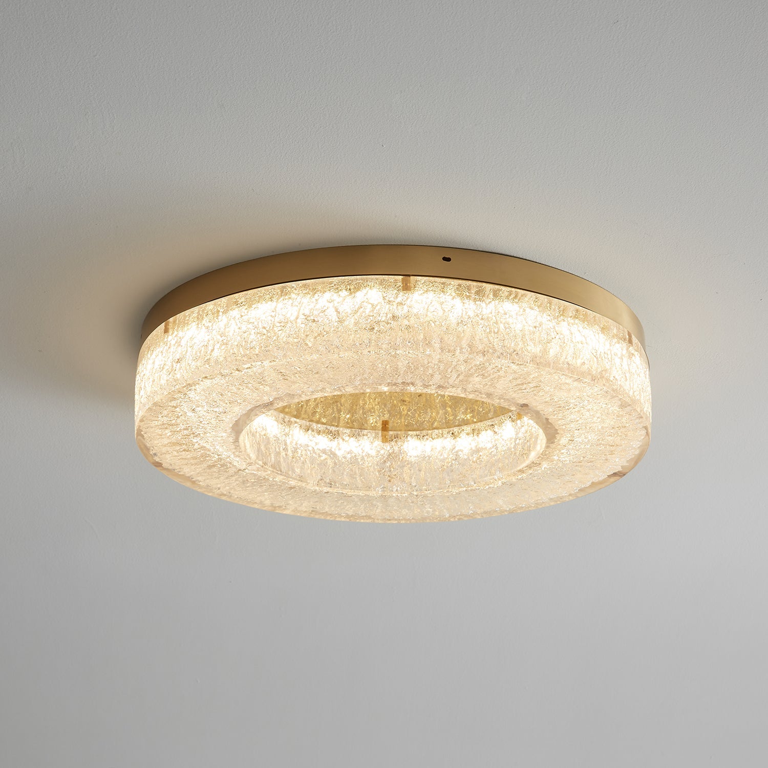 Ice Crack Circle Ceiling Lamp - Vakkerlight