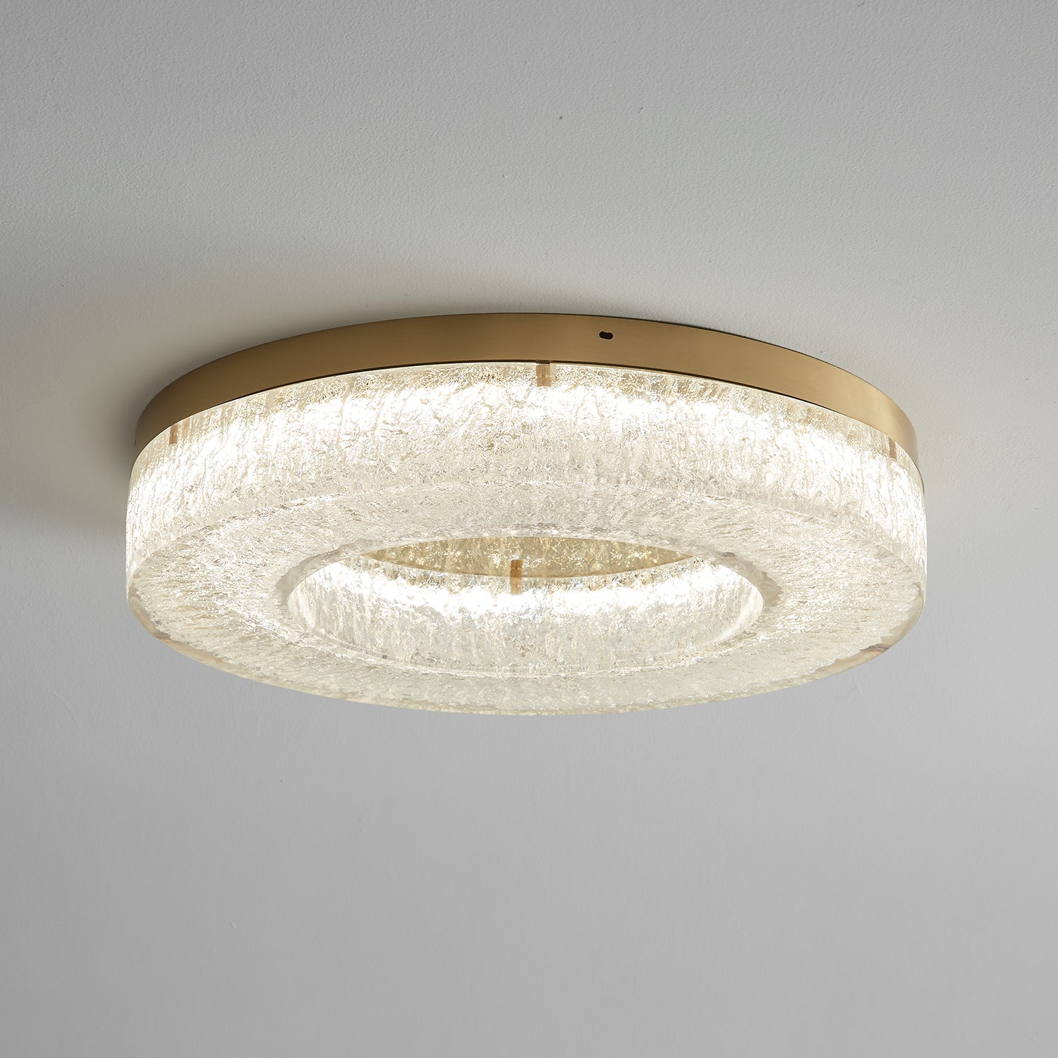 Ice Crack Circle Ceiling Lamp - Vakkerlight