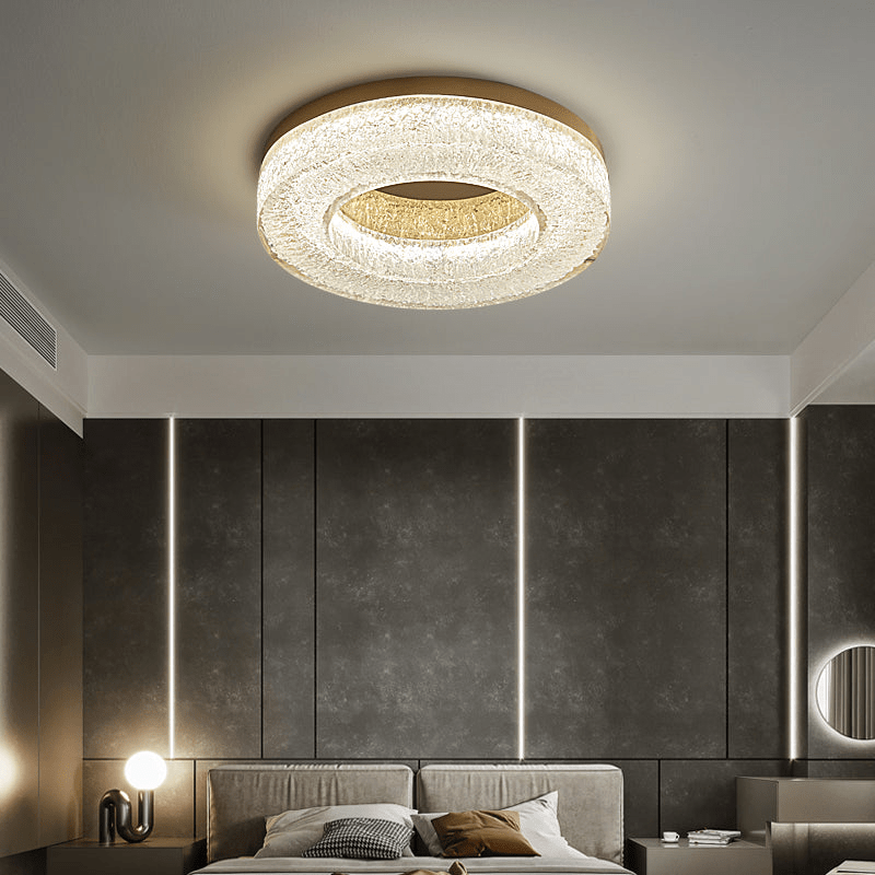 Ice Crack Circle Ceiling Lamp - Vakkerlight
