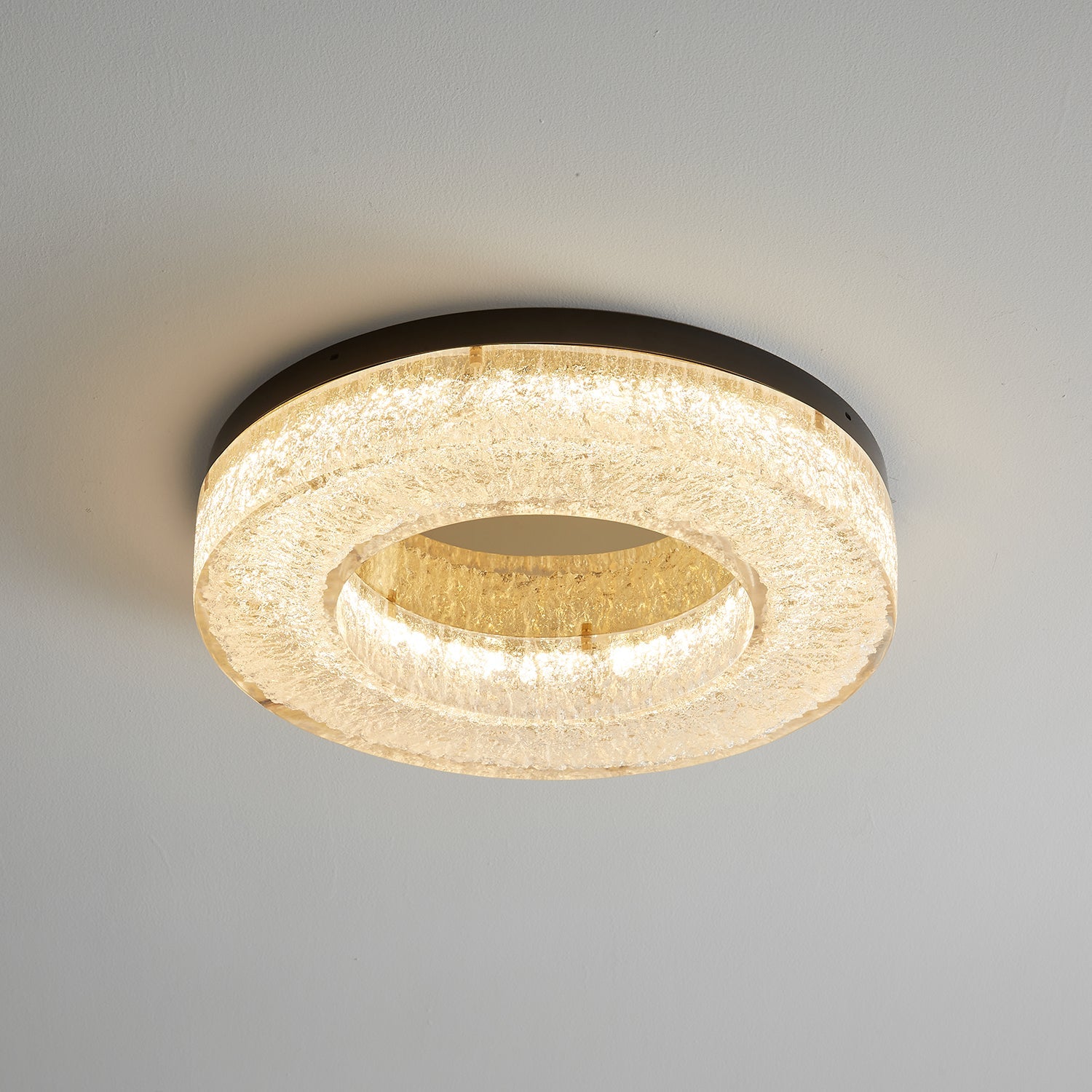 Ice Crack Circle Ceiling Lamp - Vakkerlight