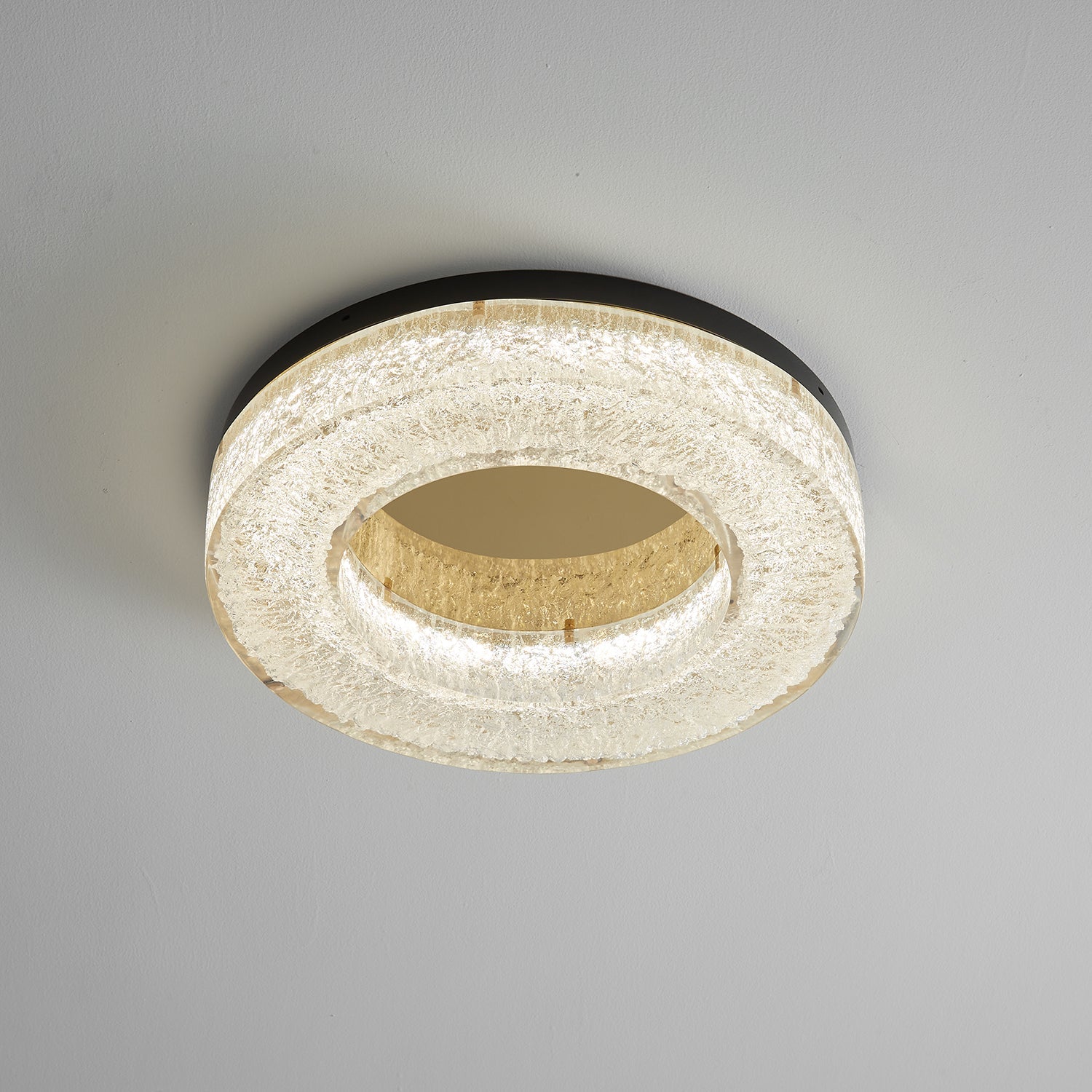 Ice Crack Circle Ceiling Lamp - Vakkerlight