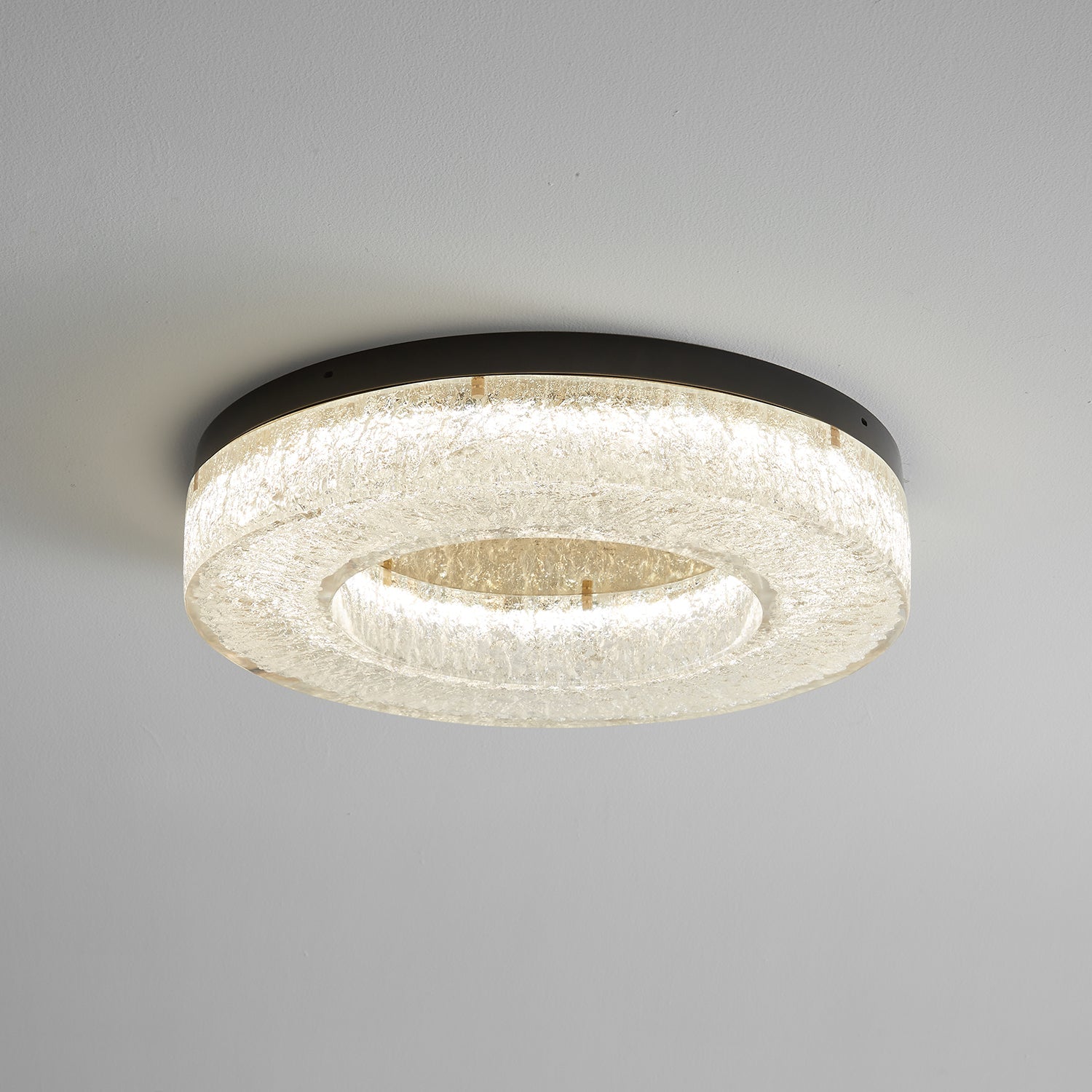 Ice Crack Circle Ceiling Lamp - Vakkerlight