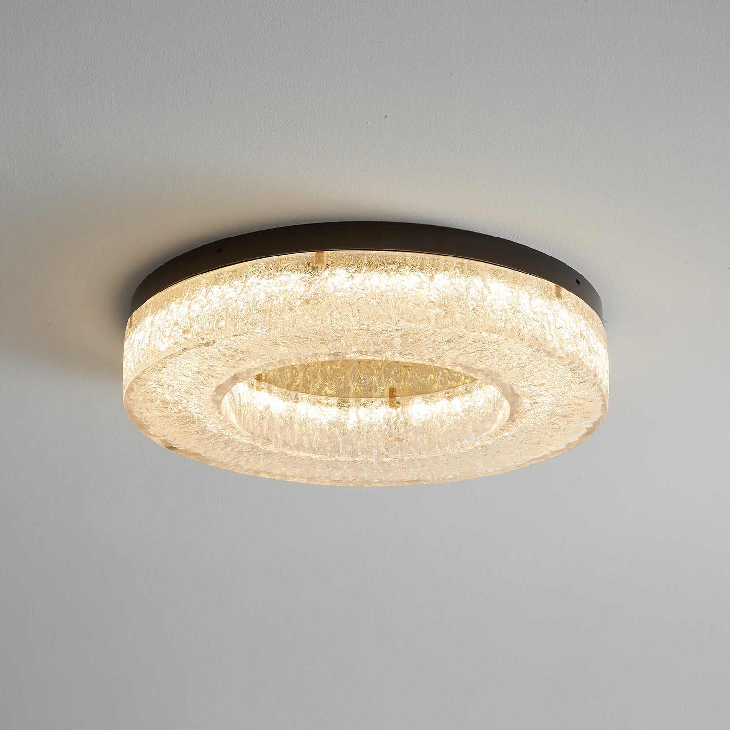 Ice Crack Circle Ceiling Lamp - Vakkerlight