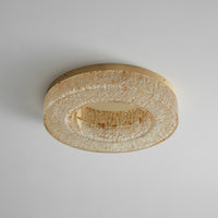 Ice Crack Circle Ceiling Lamp - Vakkerlight