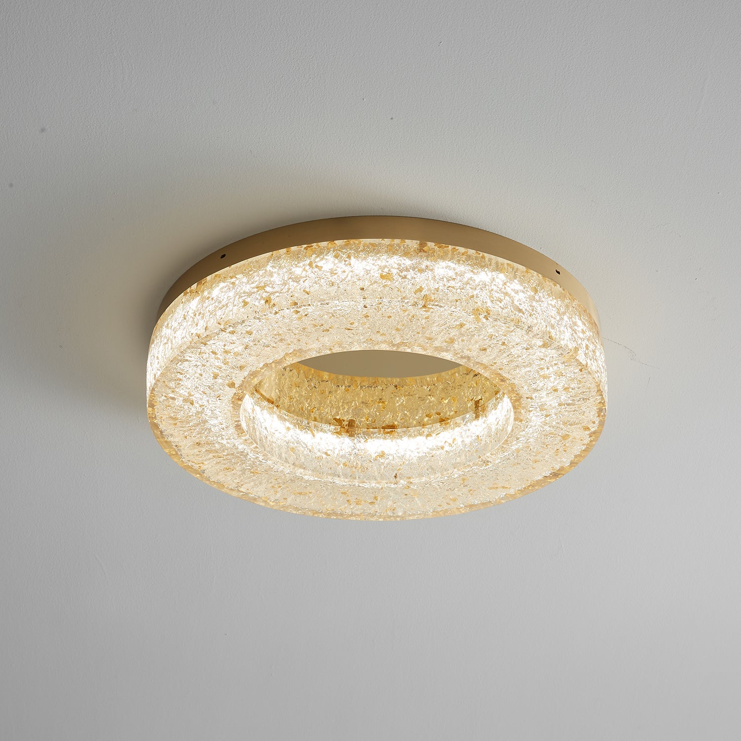 Ice Crack Circle Ceiling Lamp - Vakkerlight
