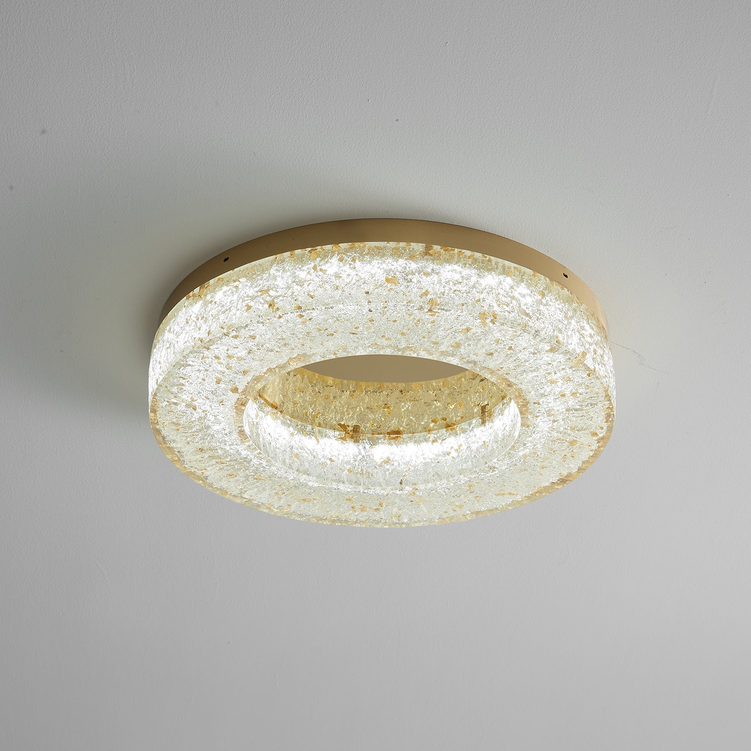 Ice Crack Circle Ceiling Lamp - Vakkerlight