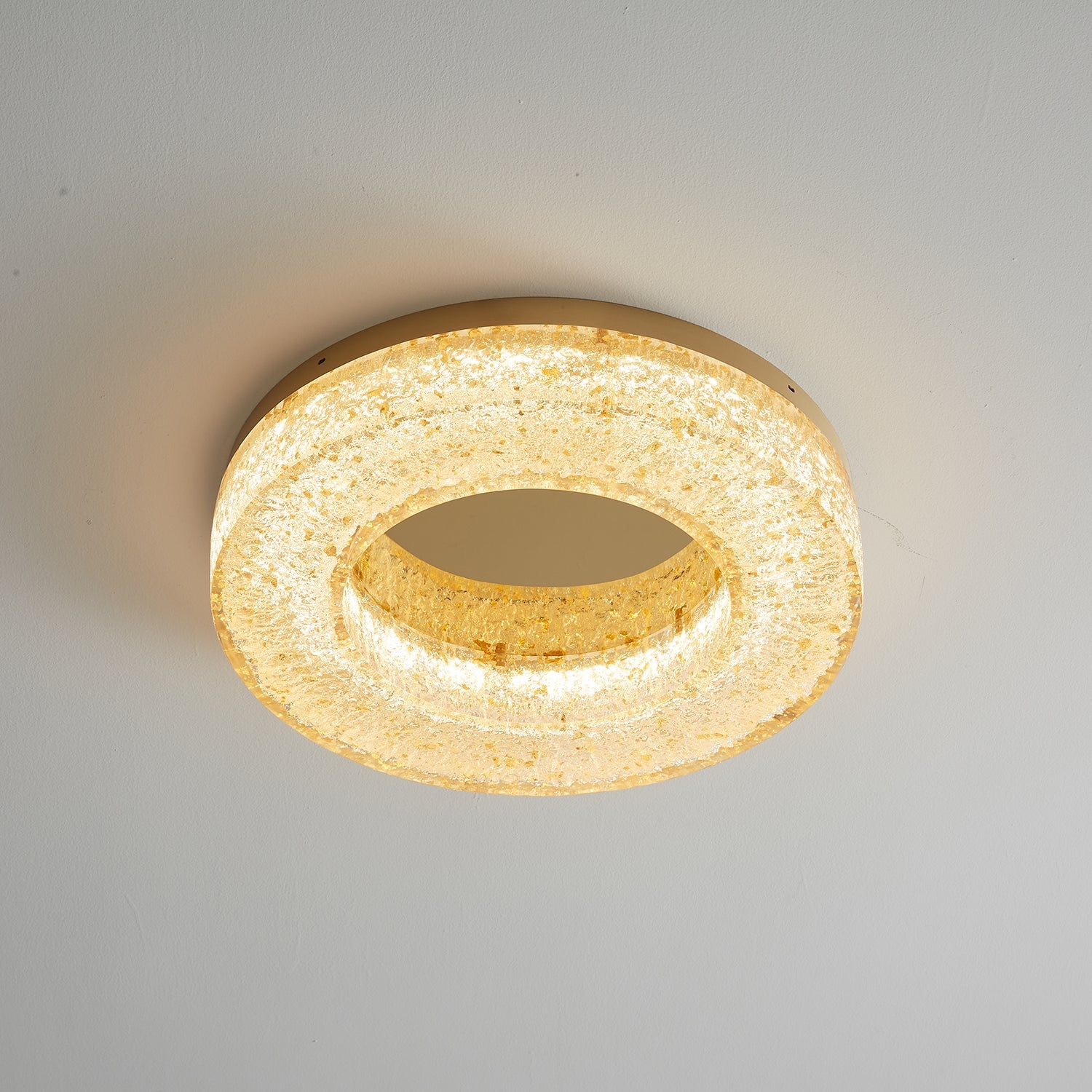 Ice Crack Circle Ceiling Lamp - Vakkerlight