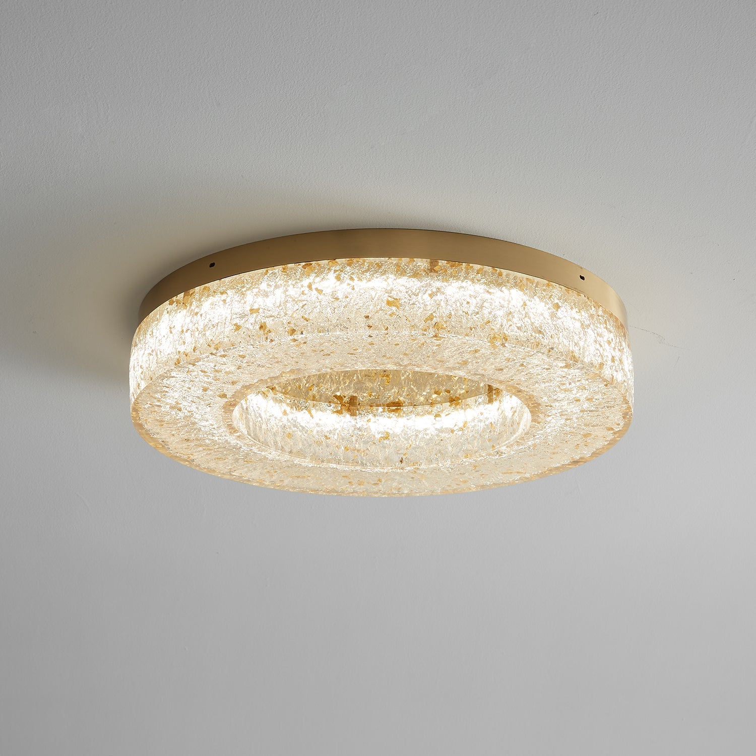 Ice Crack Circle Ceiling Lamp - Vakkerlight