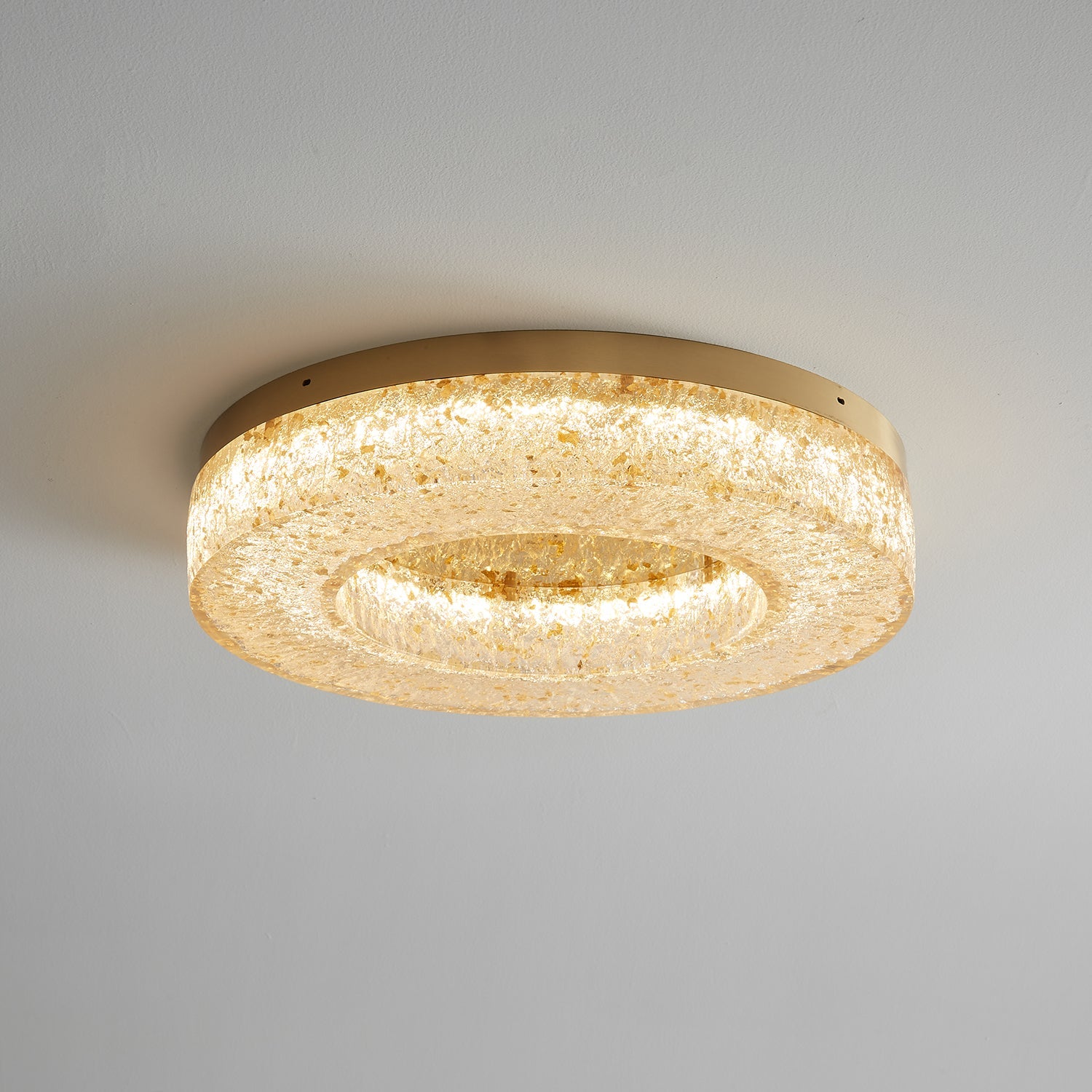 Ice Crack Circle Ceiling Lamp - Vakkerlight