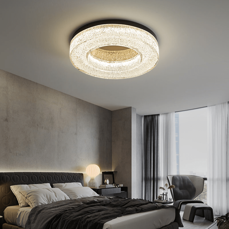 Ice Crack Circle Ceiling Lamp - Vakkerlight