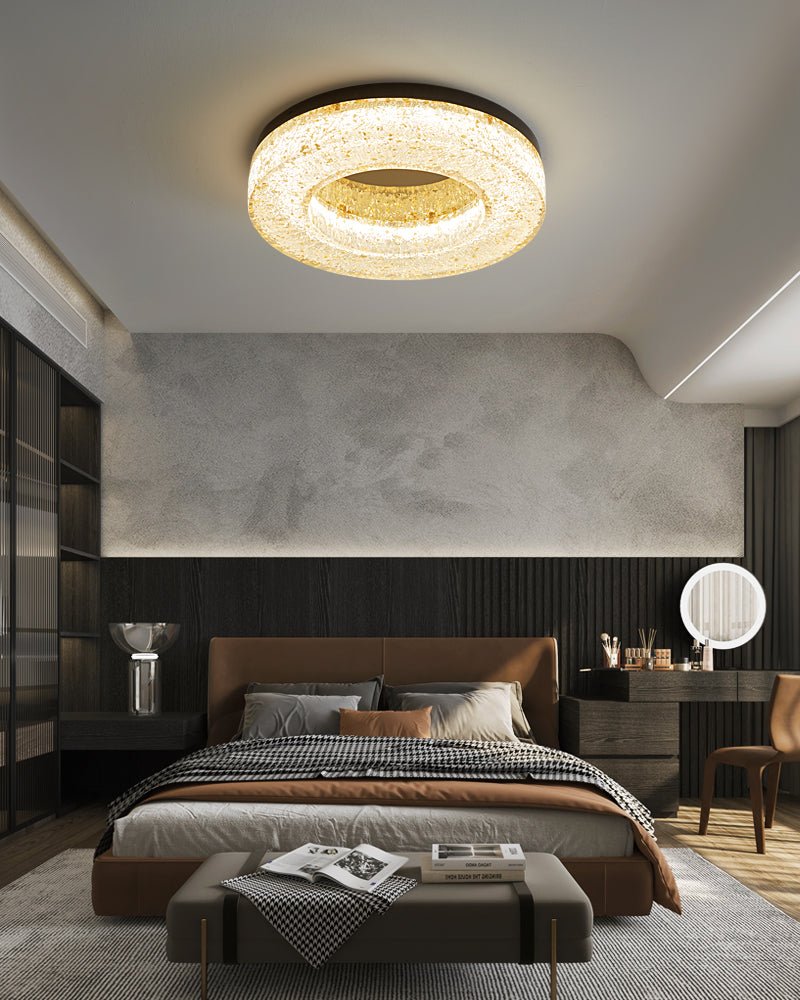 Ice Crack Circle Ceiling Lamp - Vakkerlight