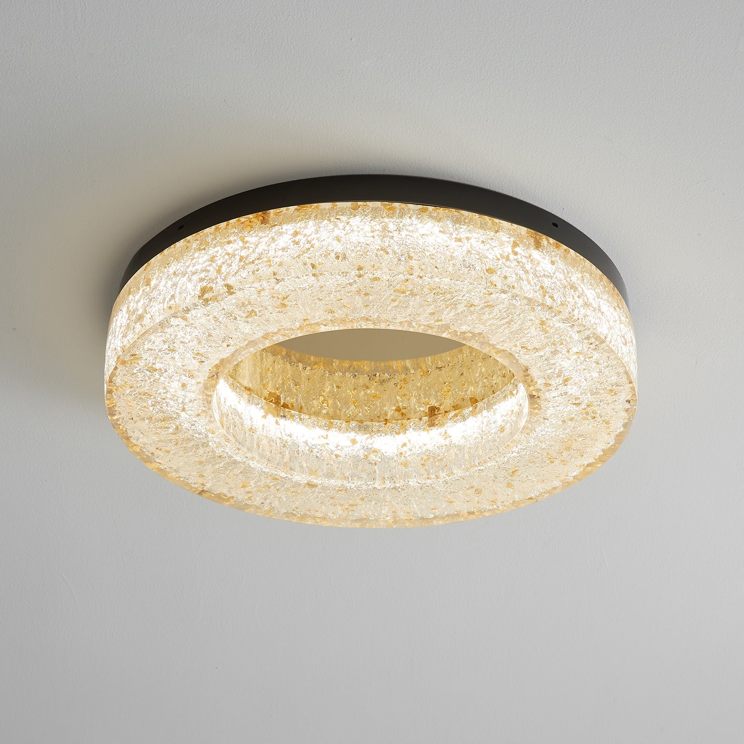 Ice Crack Circle Ceiling Lamp - Vakkerlight