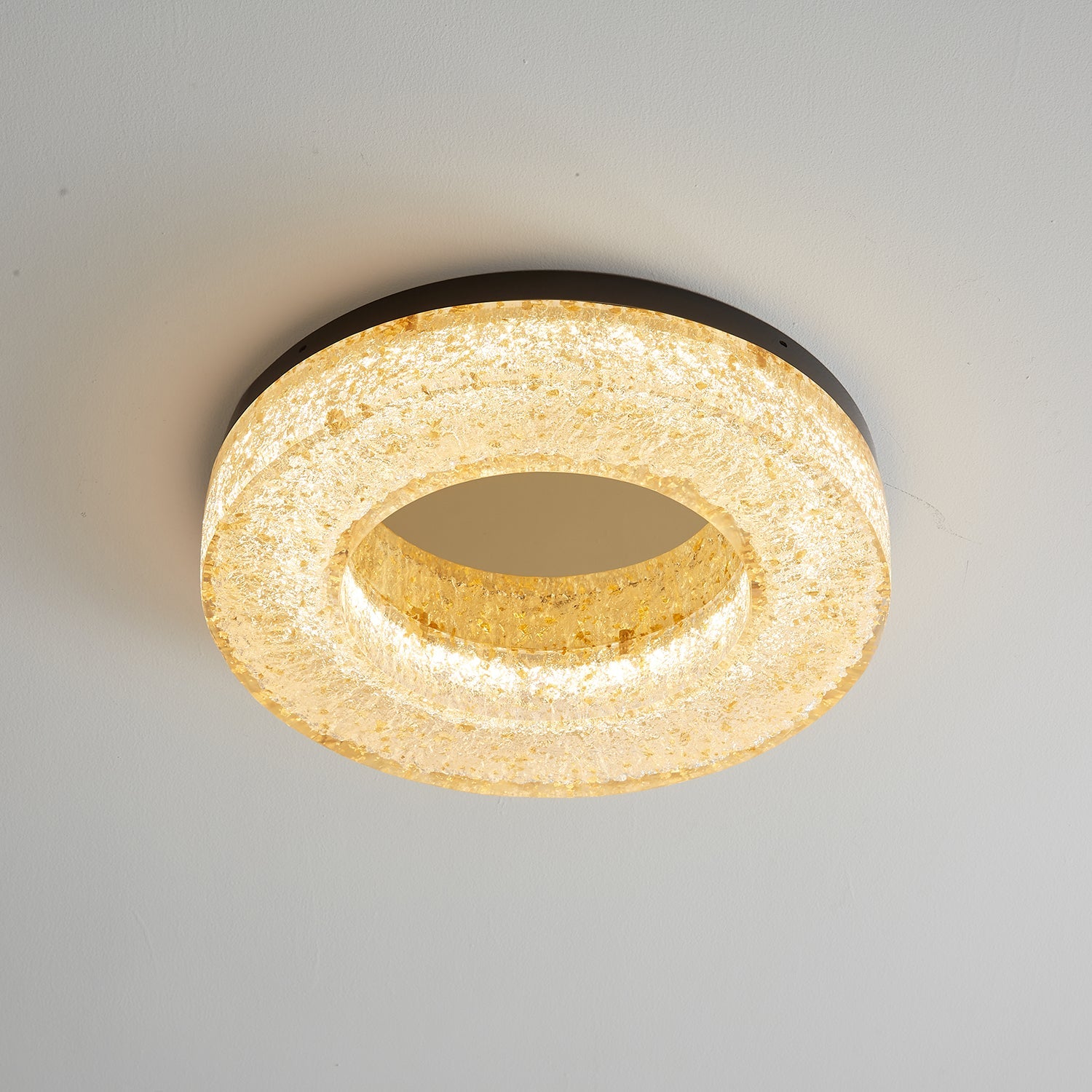 Ice Crack Circle Ceiling Lamp - Vakkerlight