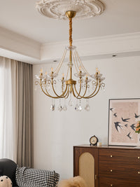 Imperial Pearl Crystal Chandelier - Vakkerlight