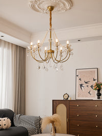 Imperial Pearl Crystal Chandelier - Vakkerlight