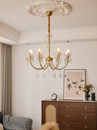 Imperial Pearl Crystal Chandelier - Vakkerlight