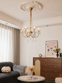 Imperial Pearl Crystal Chandelier - Vakkerlight