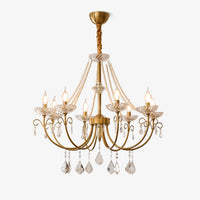 Imperial Pearl Crystal Chandelier - Vakkerlight