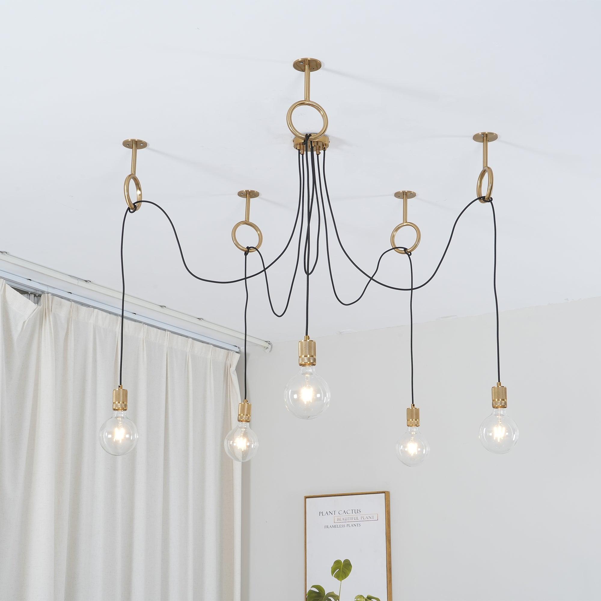 Industrial Spider Chandelier - Vakkerlight