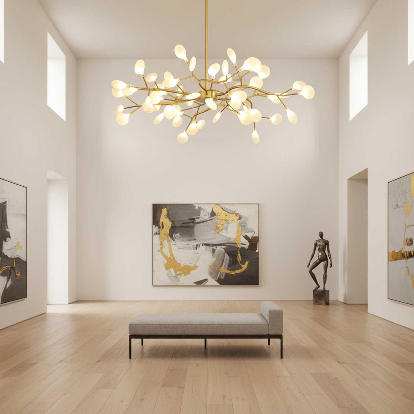 LED Firefly Sputnik Chandelier - Vakkerlight