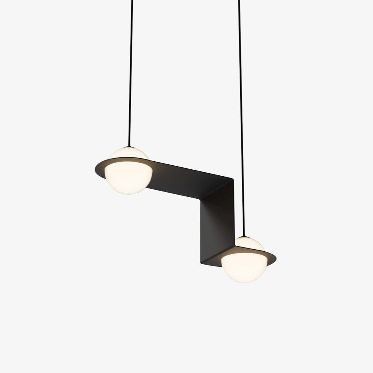 Black Glass Pendant Lamp - Vakkerlight