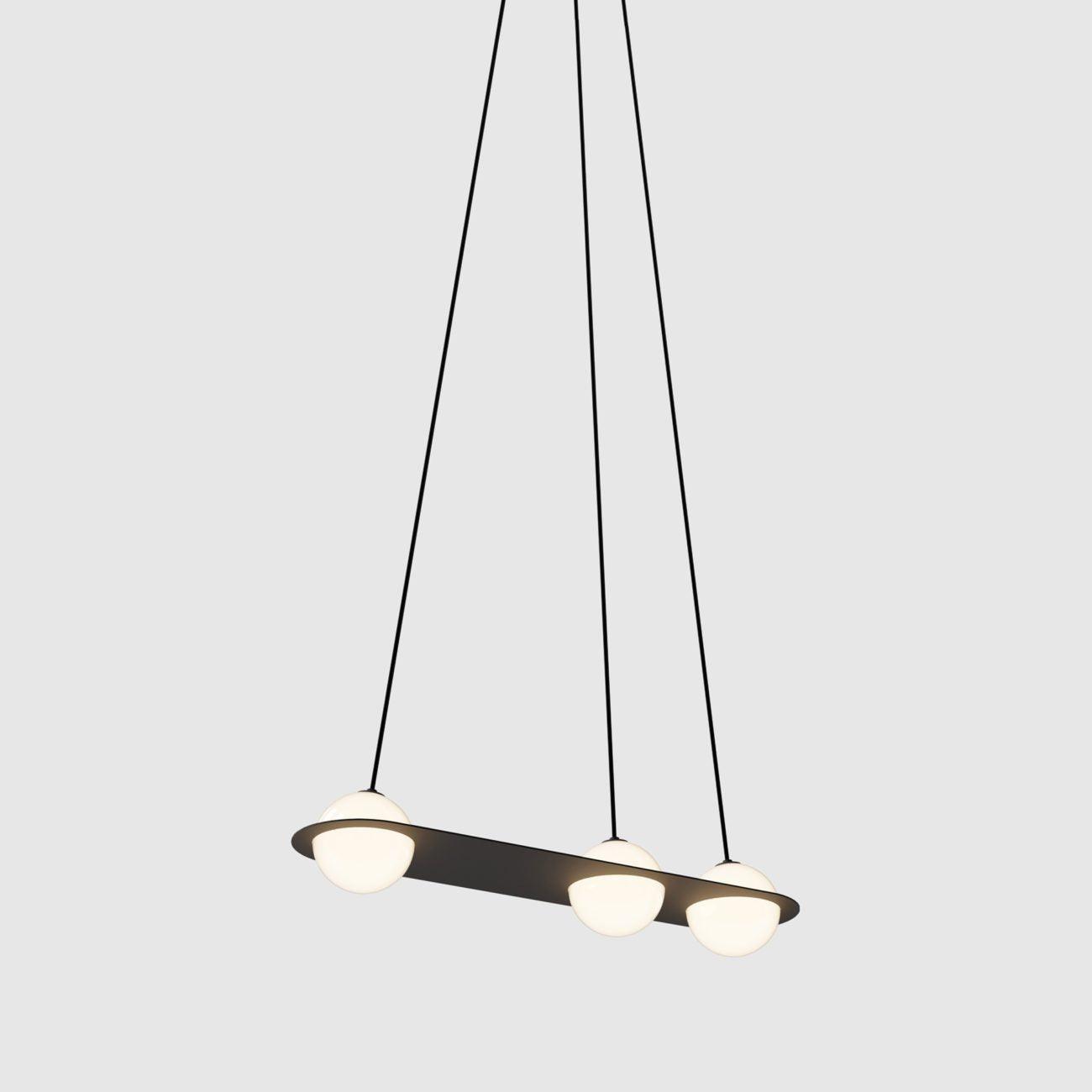 Black Glass Pendant Lamp - Vakkerlight